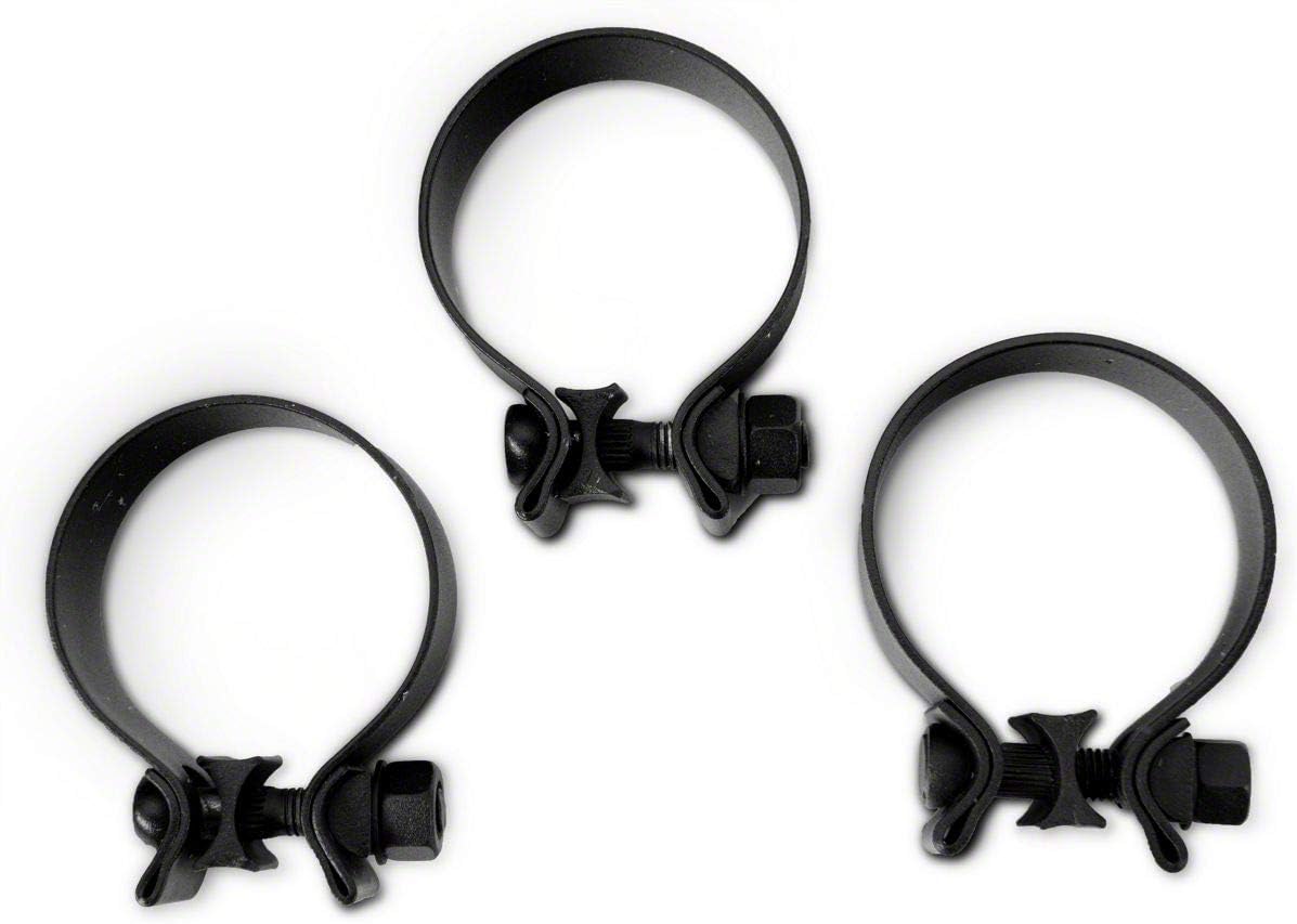 Dual Outlet Axle-Back Exhaust with Black Tips B393994