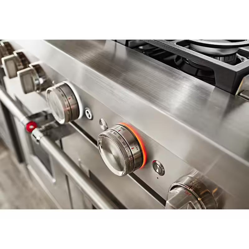 6.3 cu. ft. Smart Double Oven Dual Fuel Range with True Convection in Stainless Steel K86558