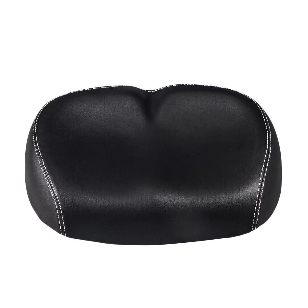 Black PU Pad Noseless Bicycle Seat Cushion M7206