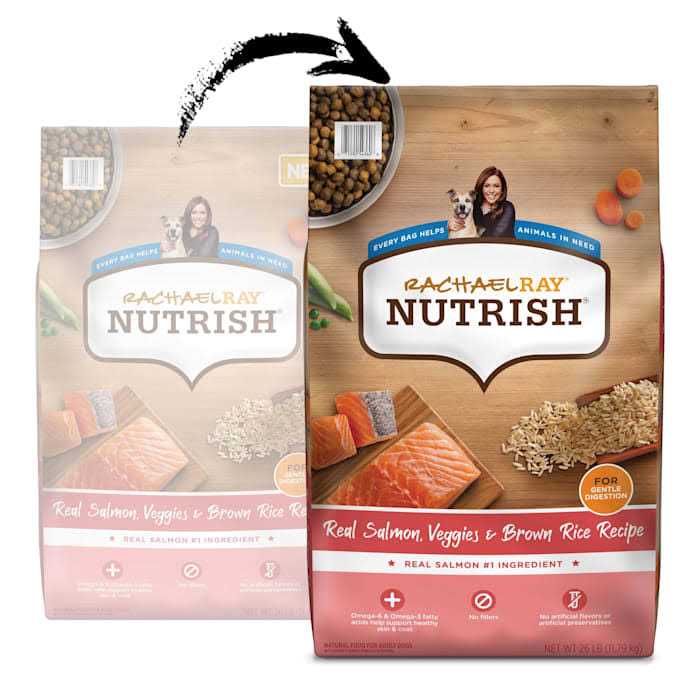 Salmon Veggies & Brown Recipe Dry Dog Food Y45385