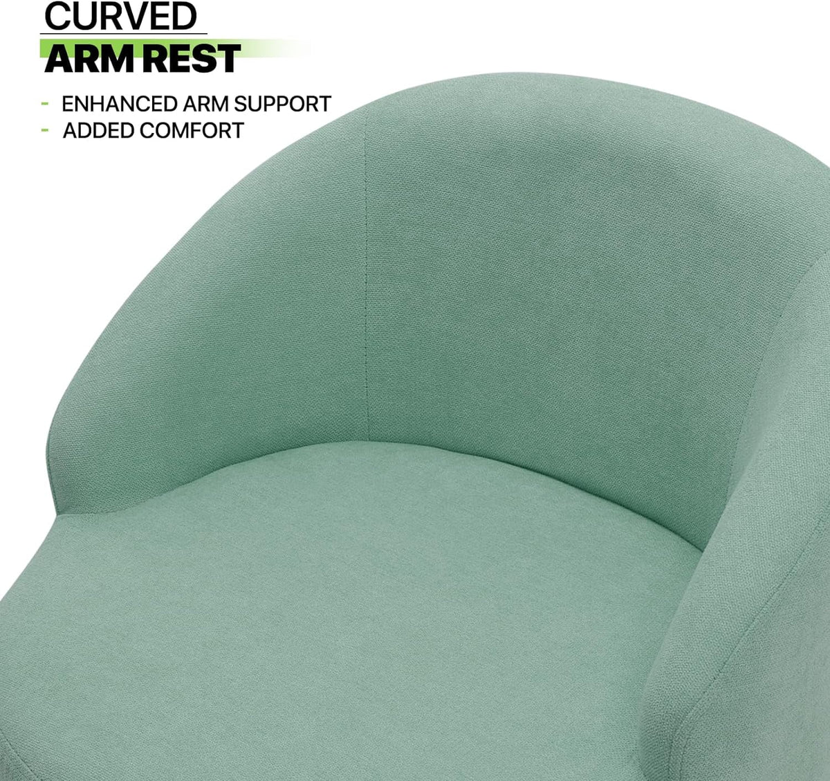 Blue Accent Chair with Wood Legs T931281