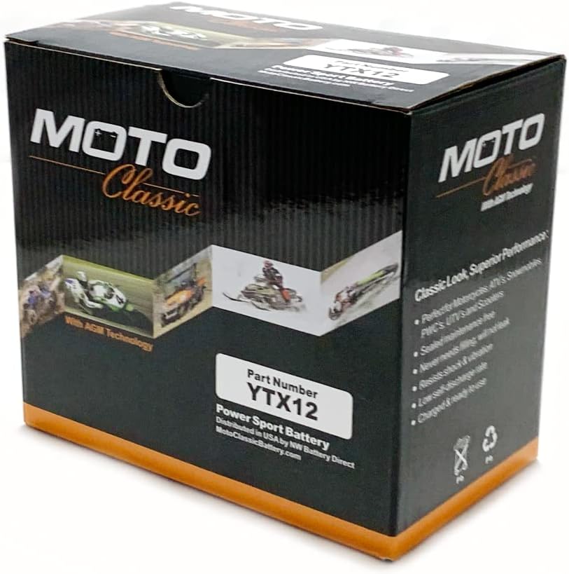Maintenance Free Sealed AGM Battery X800973