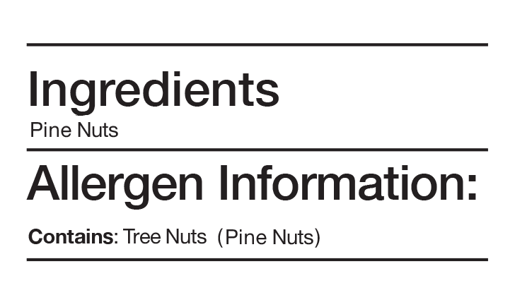Pine Nuts 16 Oz H69163