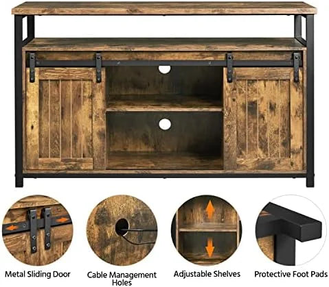 Rustic Brown 47 Inch TV Stand V504