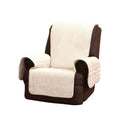 Cream Quilted Recliner Furniture Cover Z534492