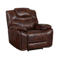 Rich Brown Power Recliner Q621849