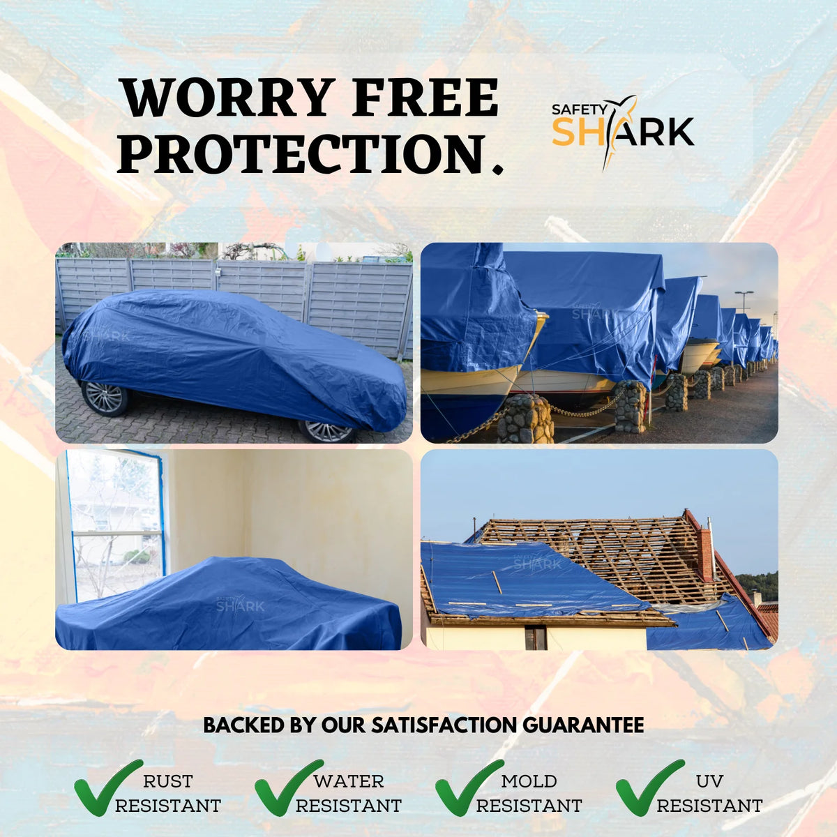 Heavy Duty Waterproof Tarp 20x30 Feet M11990