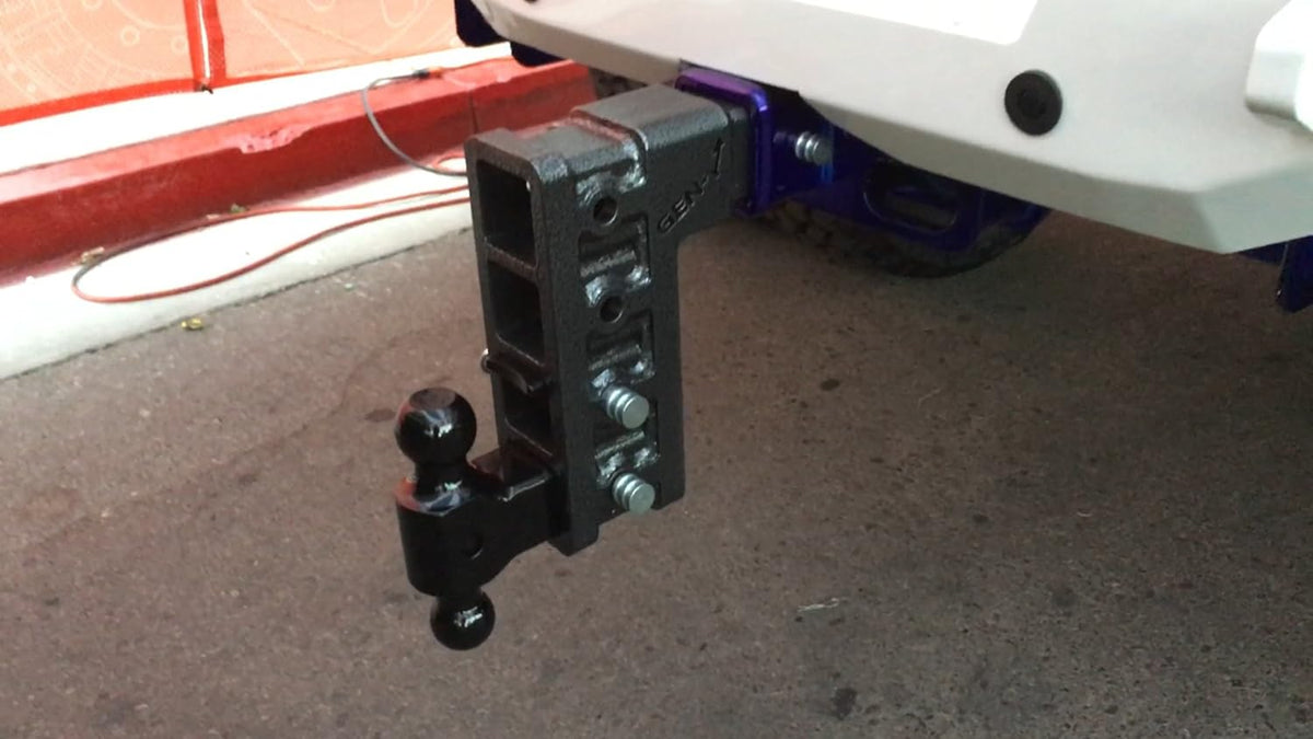 Drop Hitch 3" Receiver Class V 32,000lb Towing Hitch with Dual Hitch Ball, Pintle Lock & 2 3/4" Hitch Pins C342775