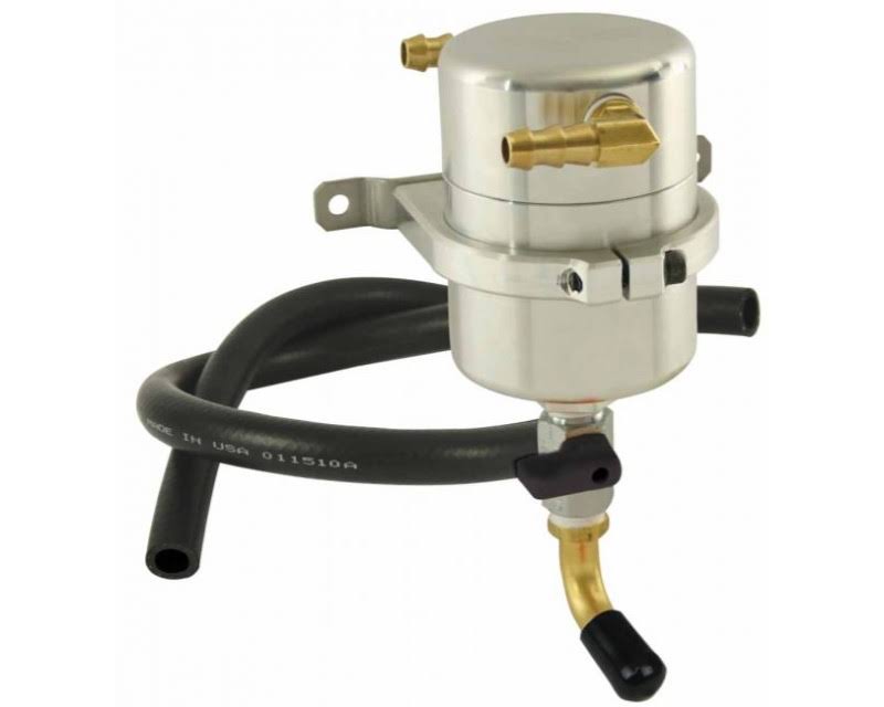 90 Degree Inlet/Outlet Fittings Universal Air/Oil Separator Catch Can R29836