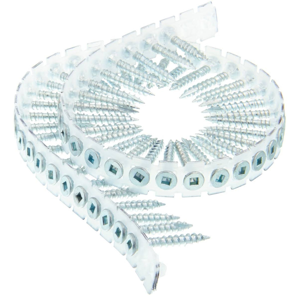 Clear Zinc Wood Screws (4,000-Pack) O147367