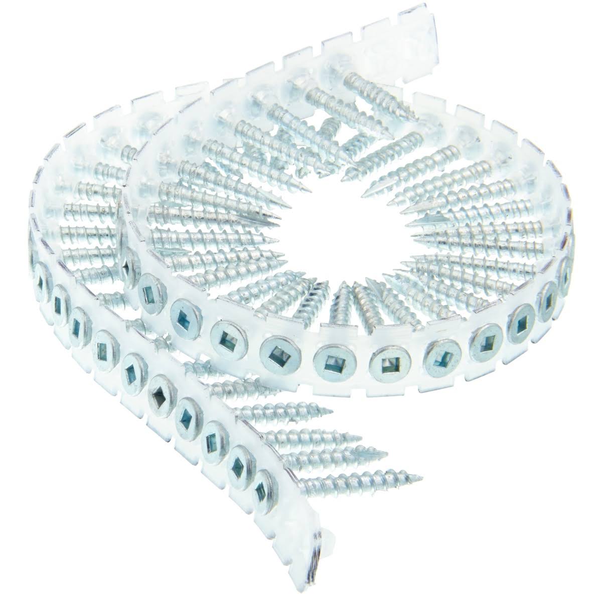Clear Zinc Wood Screws (4,000-Pack) O147367