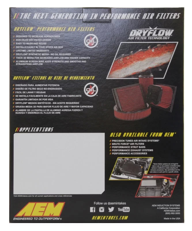 Drop in Air Filters T4824