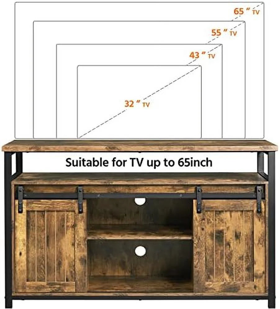 Rustic Brown 47 Inch TV Stand V504