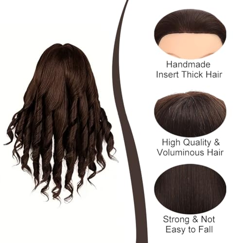 Mannequin Head with 80% Human Hair Straight 26"-28" N238