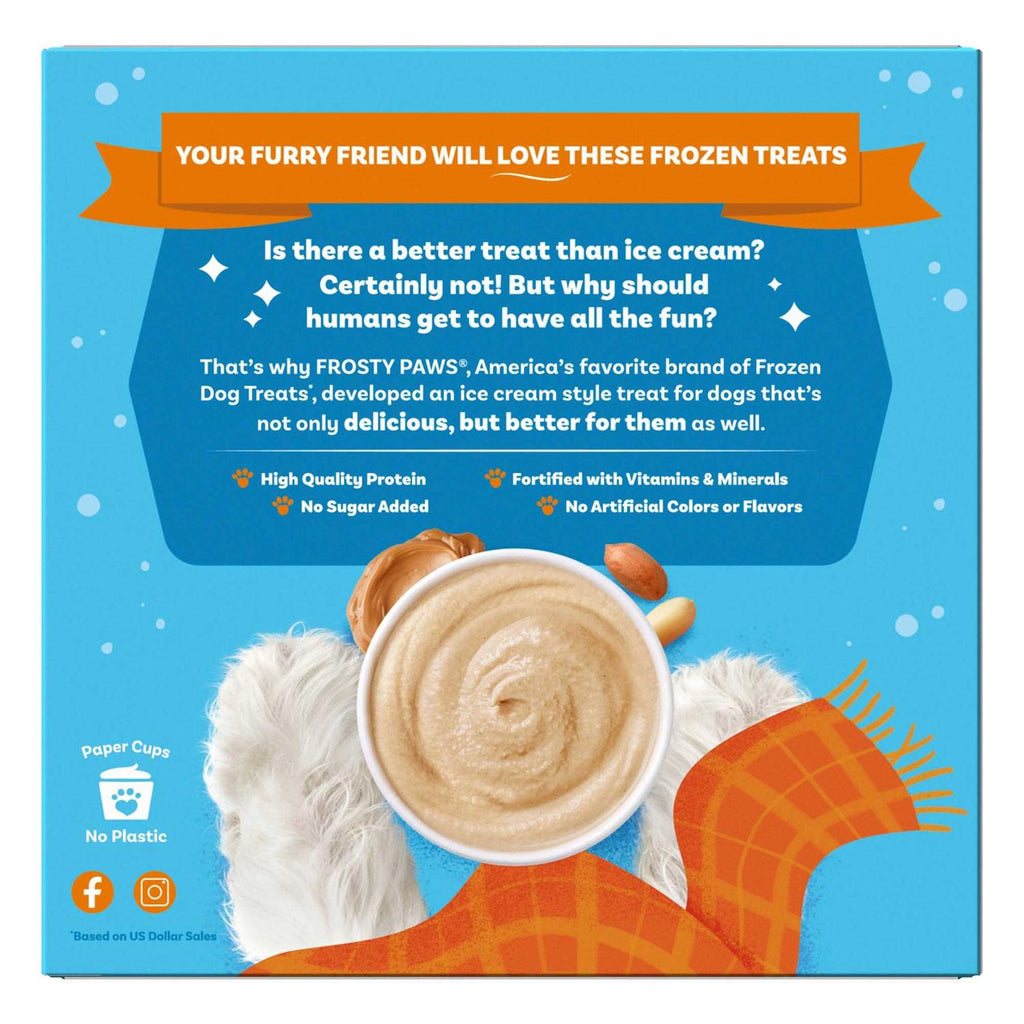 Peanut Butter Frozen Dog Treats E131364
