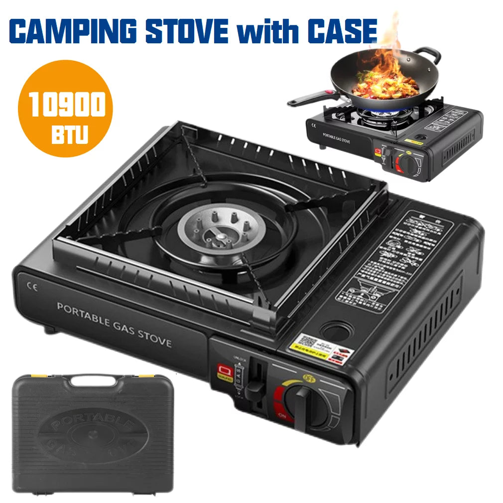 Portable Camping Stove Butane Gas Cooker W718734