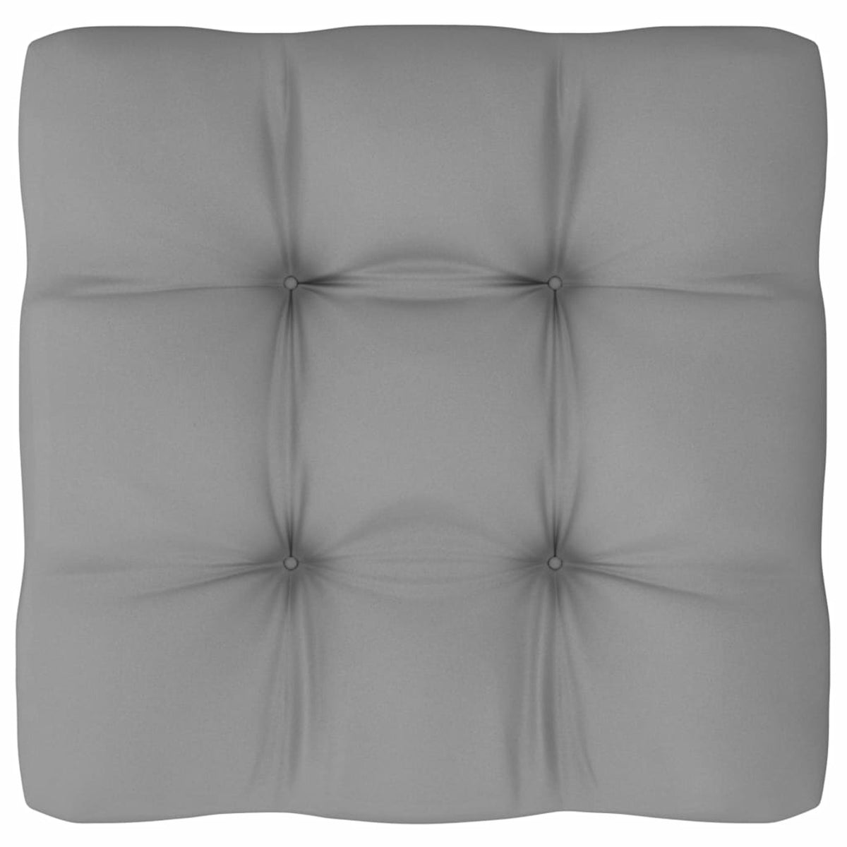 11 Piece Patio Lounge Set with Gray Cushion Pinewood Sectional Outdoor Furniture Set B4774
