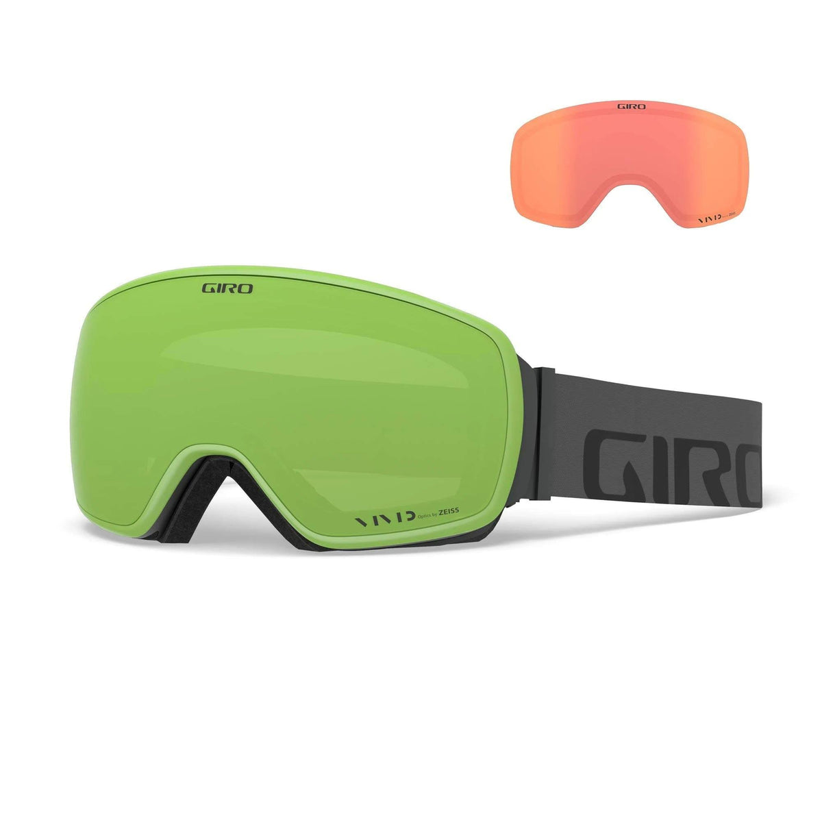Grey Vivid Emerald Snow Goggles S94286