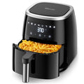 8-in-1 6 Qt Air Fryer with Touch-Screen Panel and Non-Stick Frying Basket W356