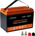 12V 100AH LiFePO4 Lithium Battery with Built-in BMS S3208