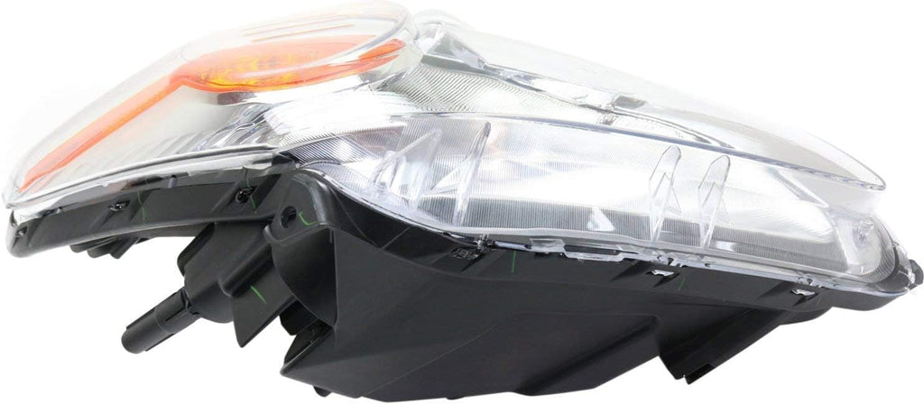 Headlight Set of 2 Clear Lens Halogen Composite Y659342
