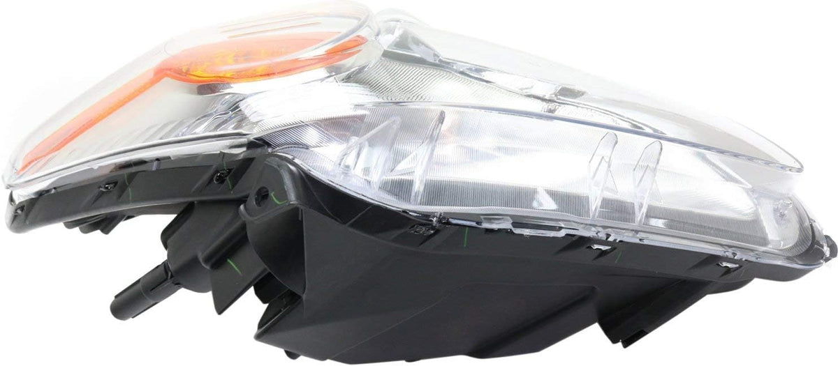 Headlight Set of 2 Clear Lens Halogen Composite Y659342