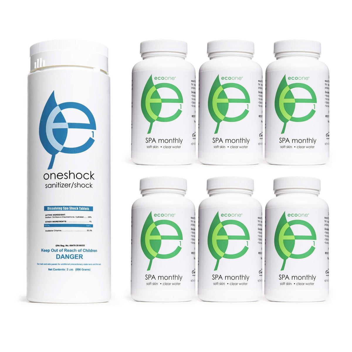Hot Tub Chemical Maintenance Kit with Chlorine Tablets M5156