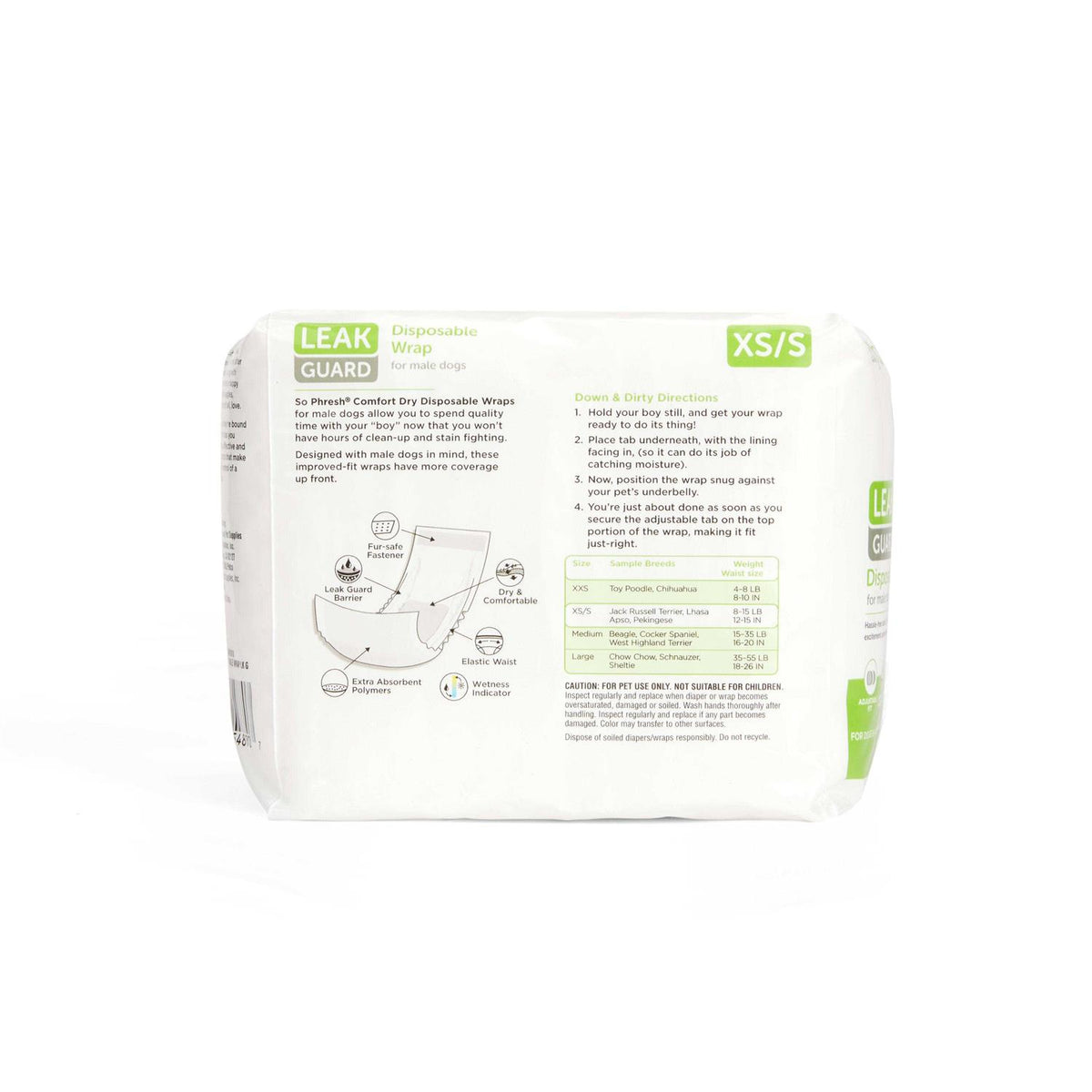 Disposable Wrap for Male Dogs I4849