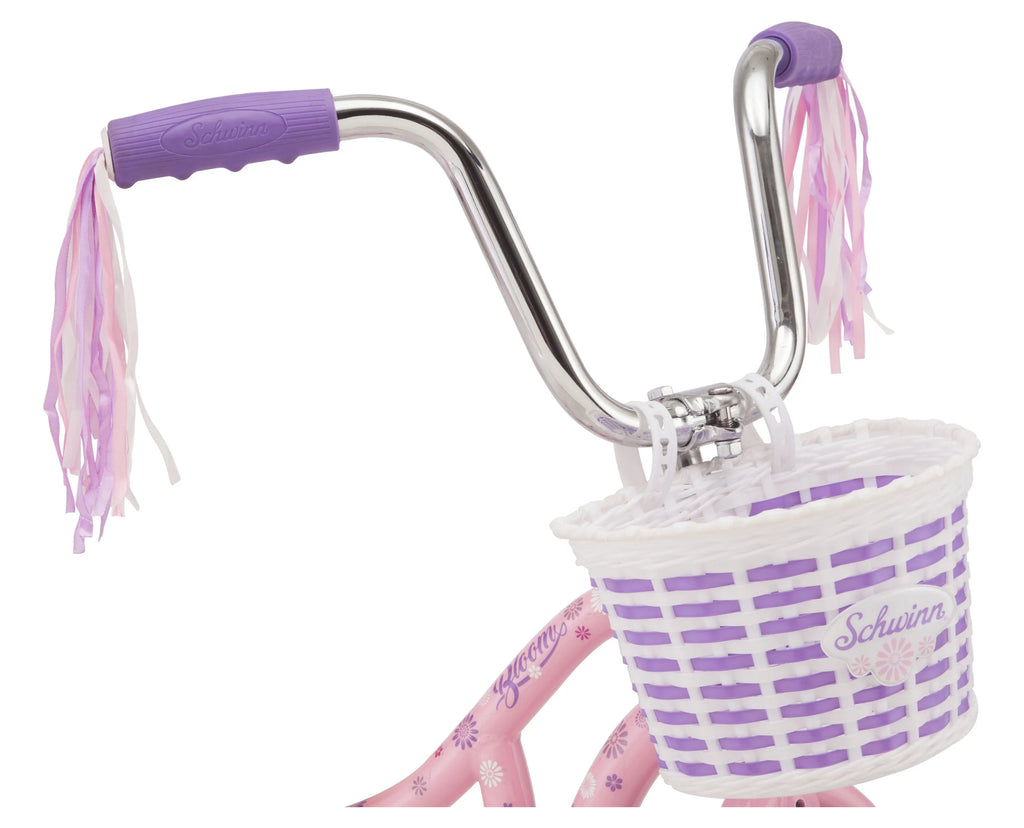 16 Kid's Bike with Training Wheels, Pink Z5177