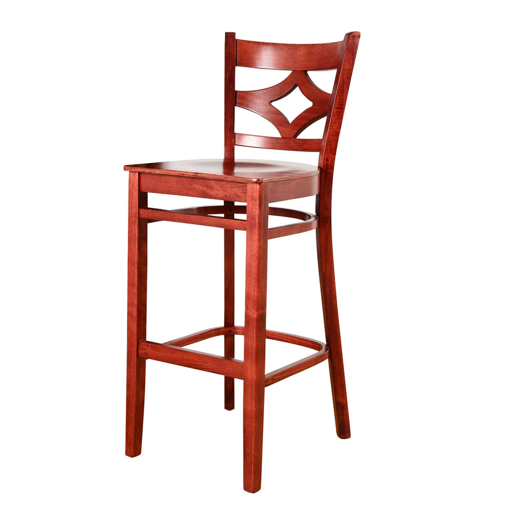 White Vertical Counter Stool C907379