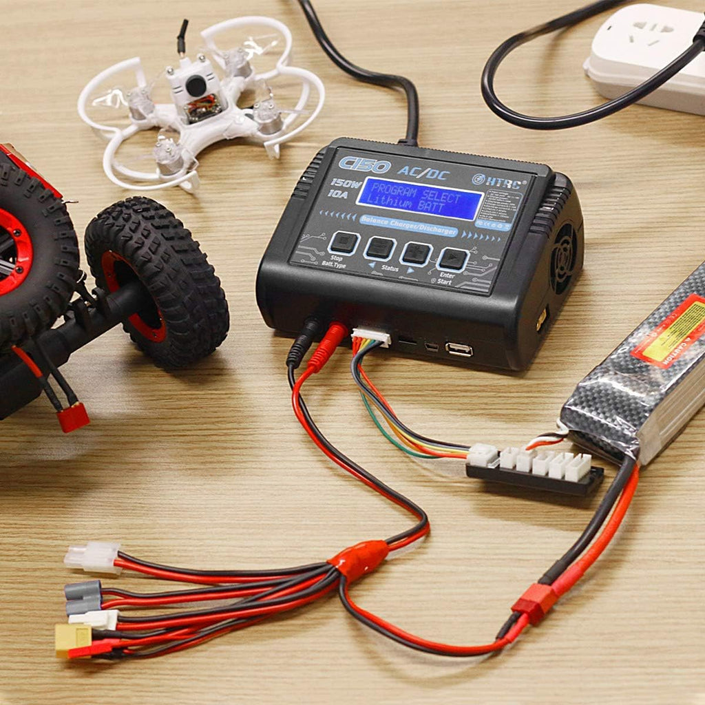 150W 10A 1-6S AC/DC Balance Charger Discharger H838