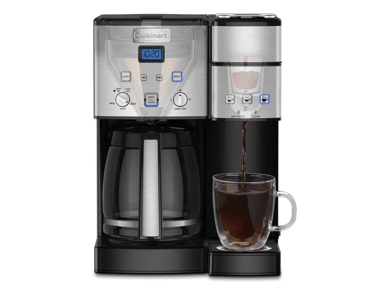 12 Cup Coffeemaker and Single-Serve Brewer P11555