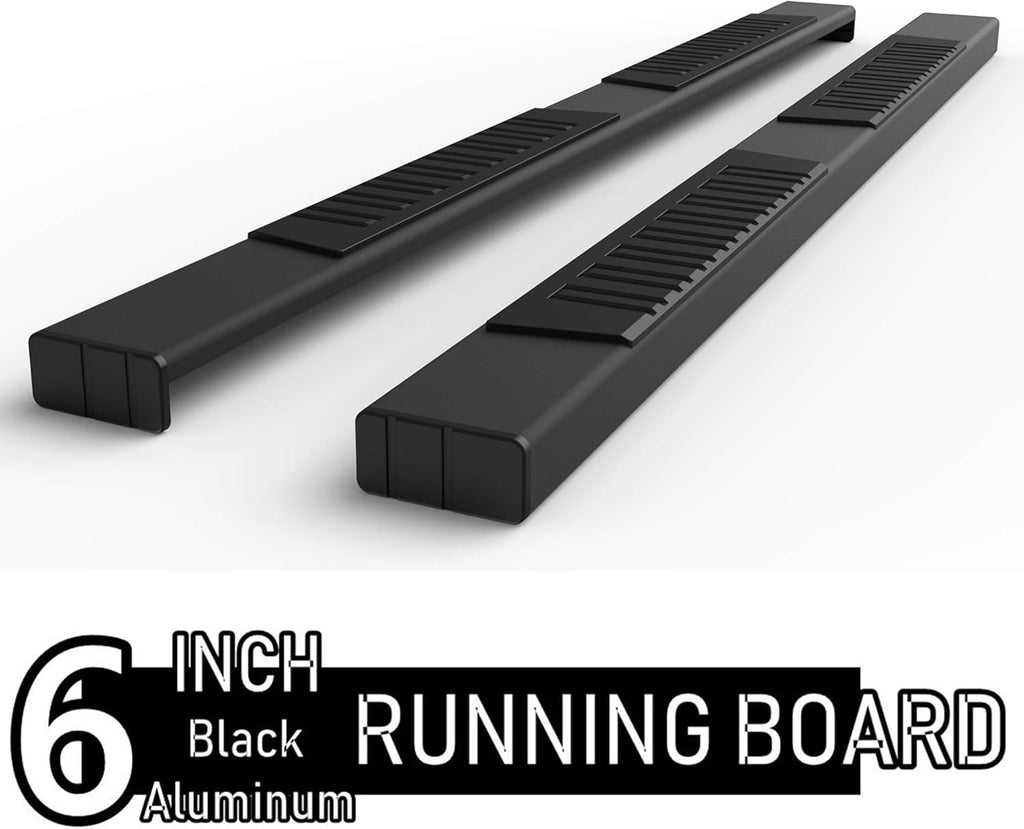 Chrome Running Boards with Step Pad Side Step Nerf Bar L372902
