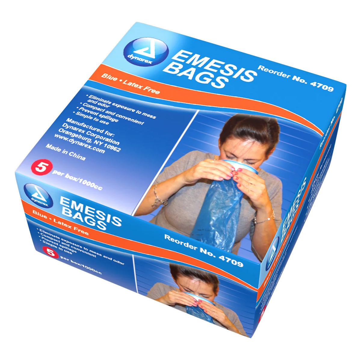 Blue Emesis Bag C7289
