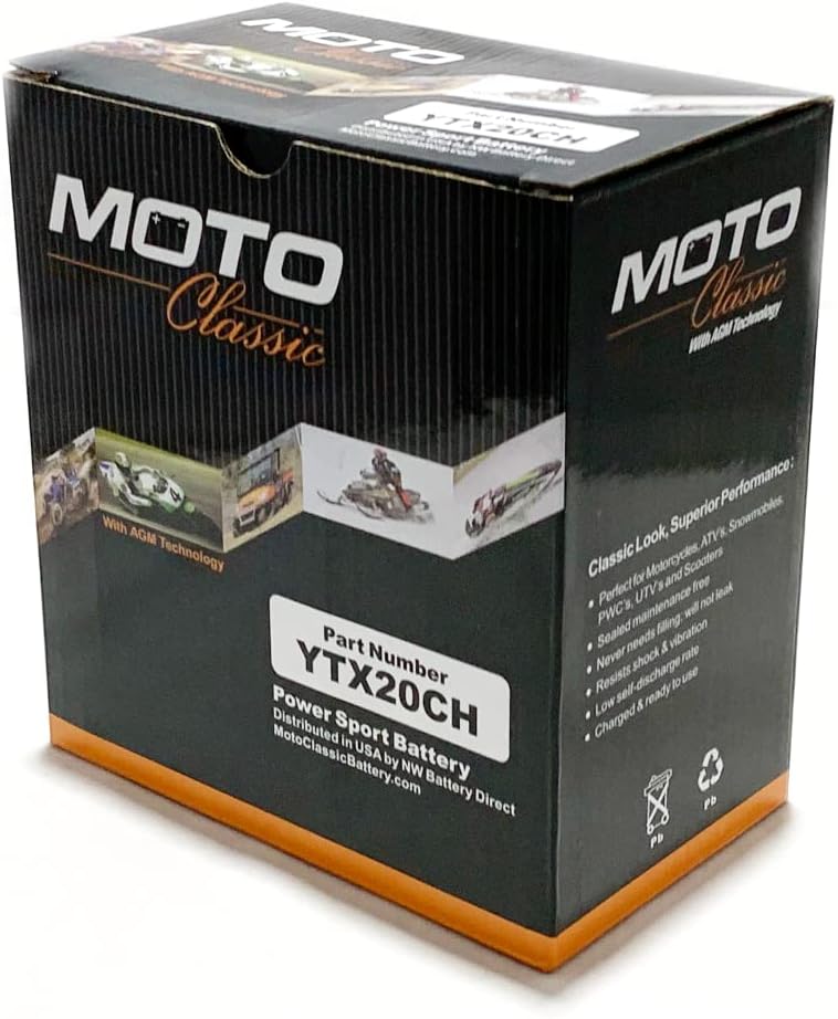 Maintenance Free Sealed AGM Battery X800973
