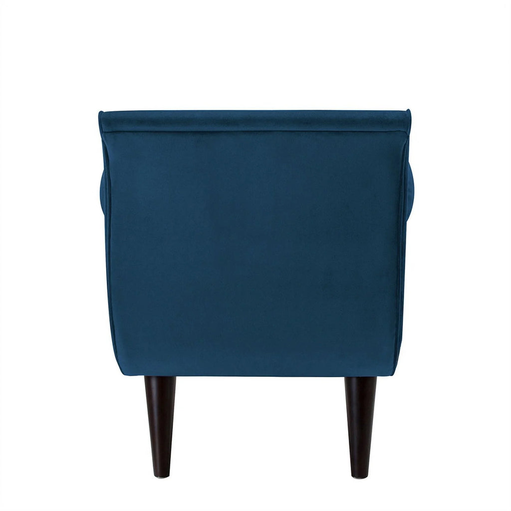 Teal Velvet Tufted Entryway Bench W112553