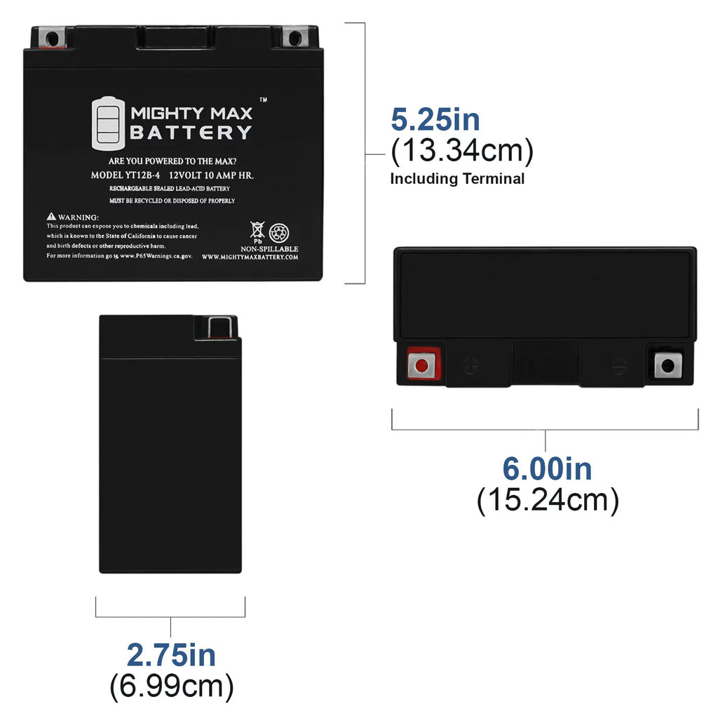 12V 10Ah Battery G5063