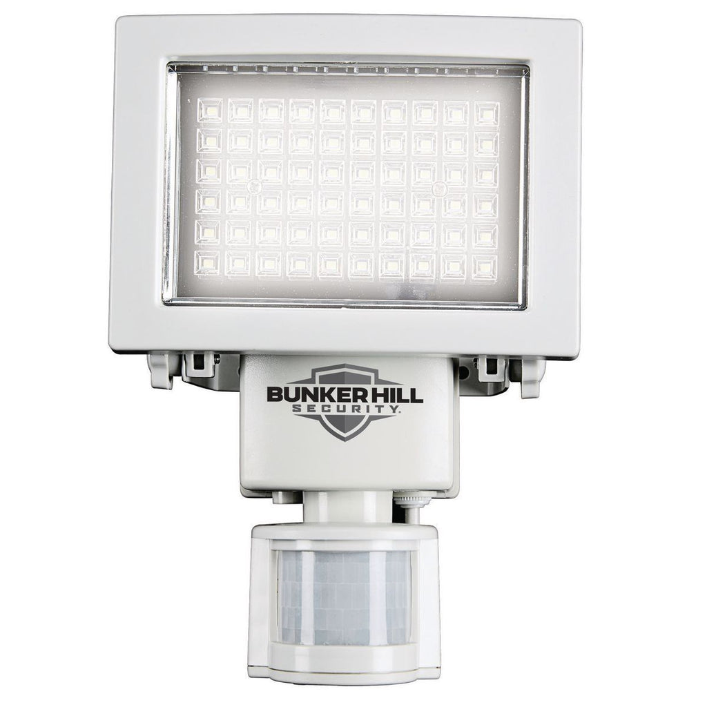 500 Lumen LED Solar Security Light White W49009