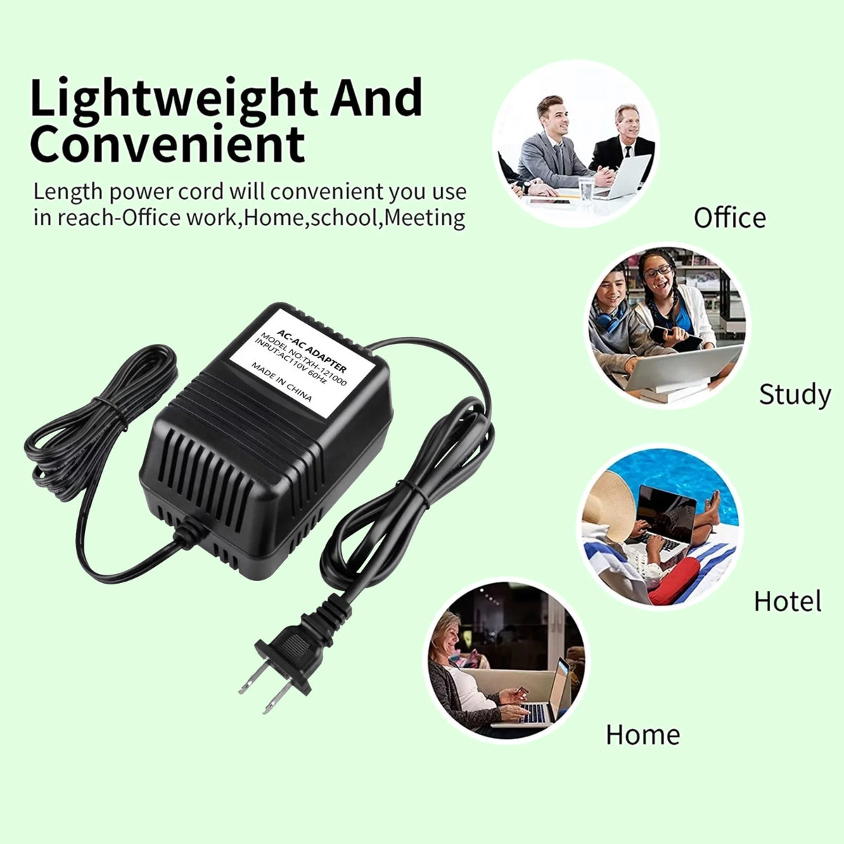 12V AC/AC Adapter Power Supply Charger Y9527