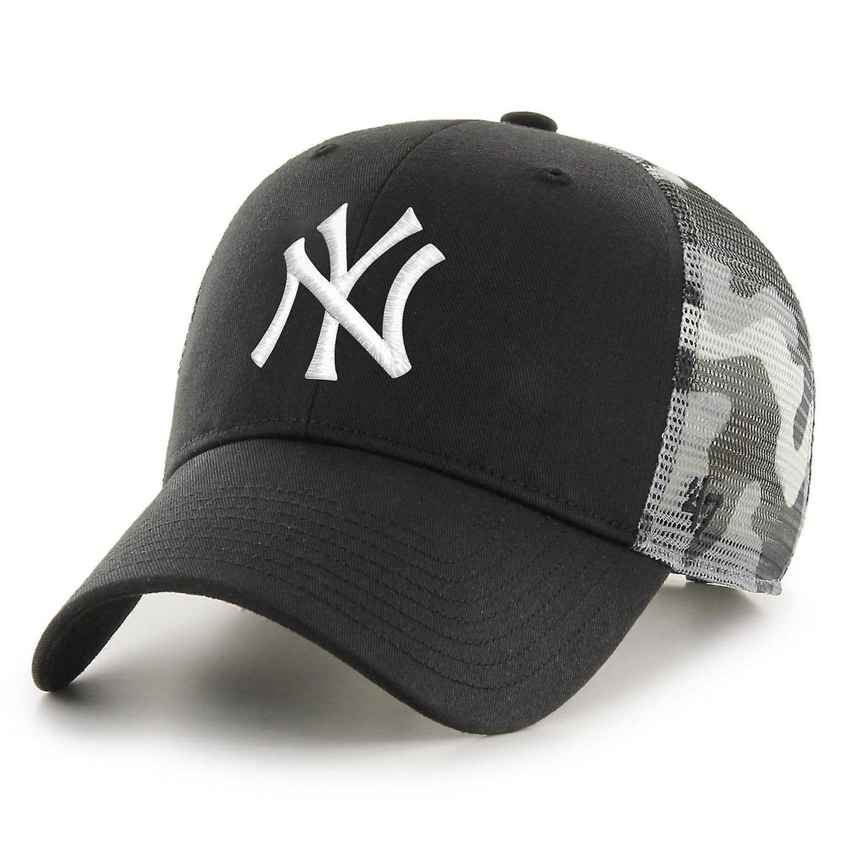 Black Trucker Cap D784
