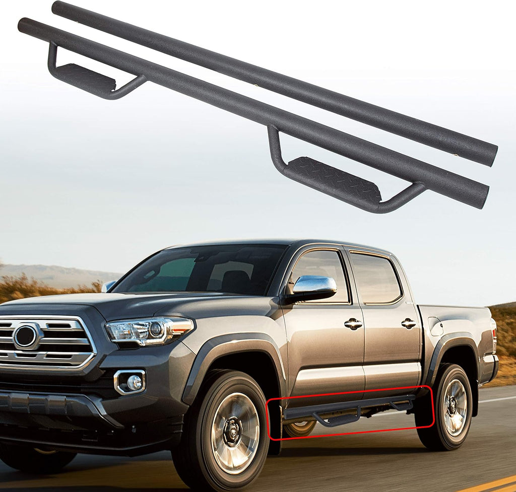 Matte Black Running Board Side Steps N227