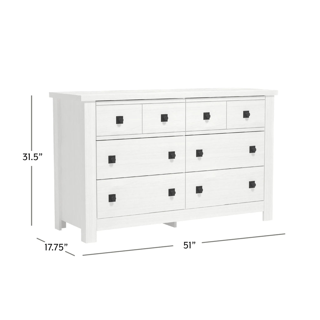 6 Drawer Driftwood Gray Dresser N649870