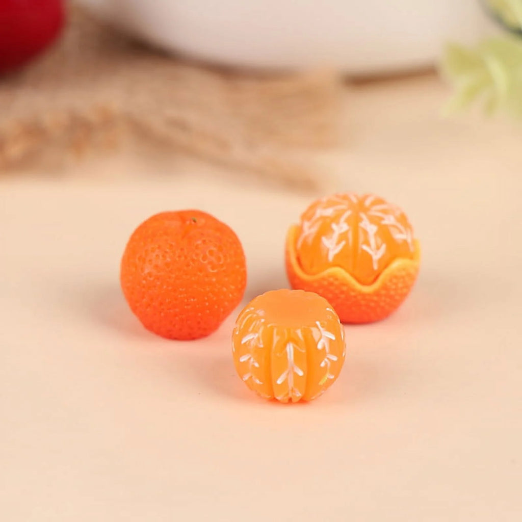1:12 Dollhouse Mini Orange Model Food Play DIY Kitchen Supermarket decor H204