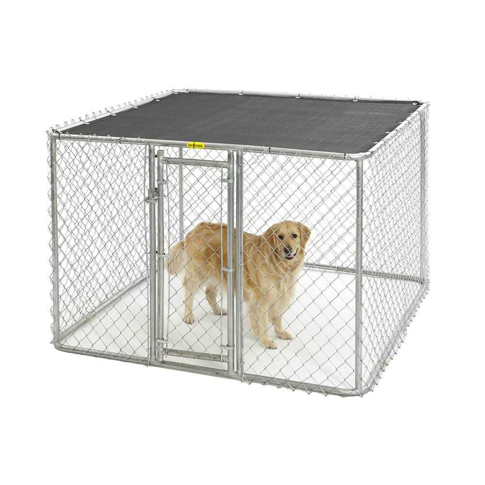 Portable Chain Link Dog Kennel Q301