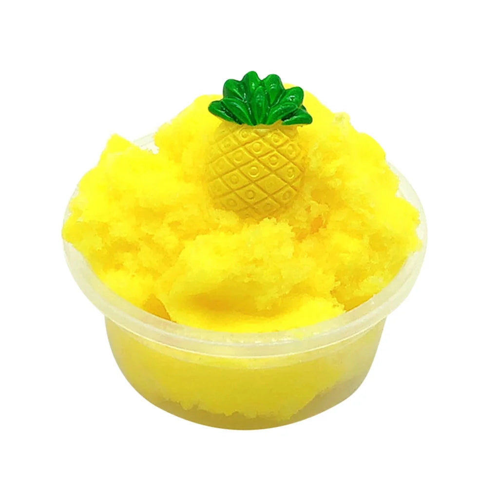 Pineapple Scented Fluffy Floam Slime Q30919