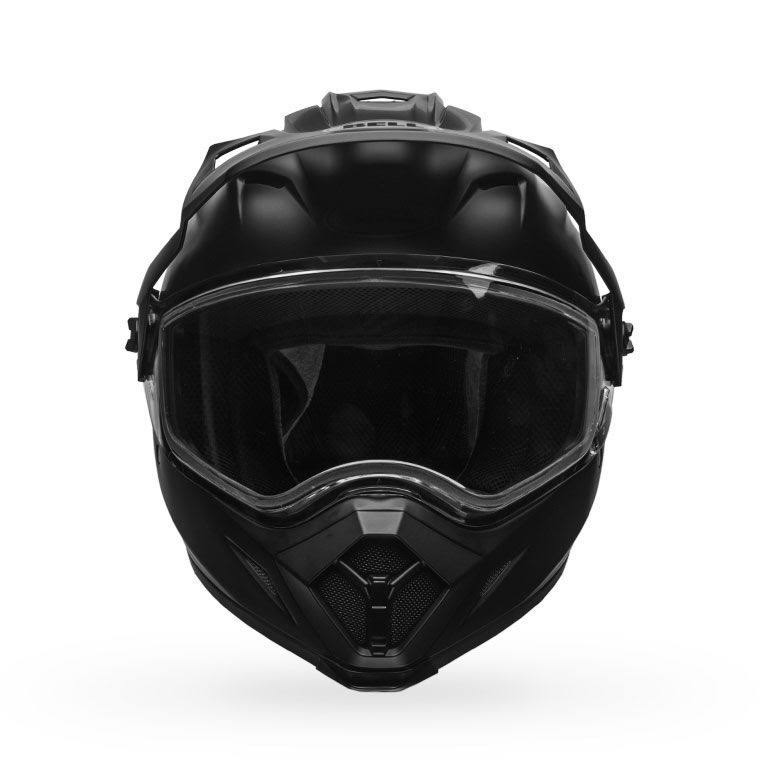 Matte Black Adventure Dual Shield Snow Helmet B907