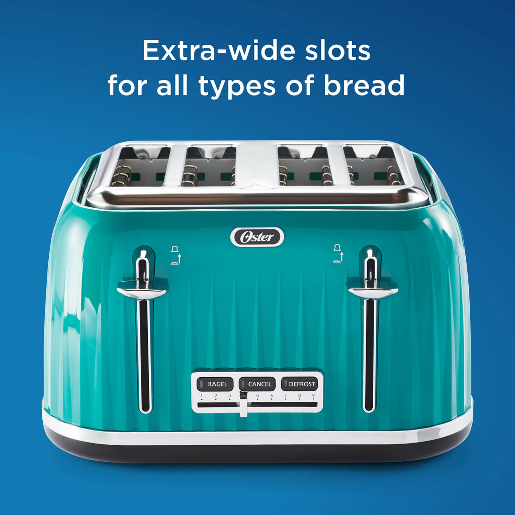 Teal 4 Slice Toaster C348754